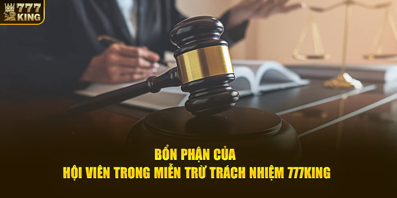 Thông tin khách quan về miễn trừ trách nhiệm 777King